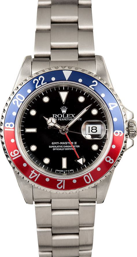 rolex gmt pepsi bezel|rolex pepsi bezel for sale.